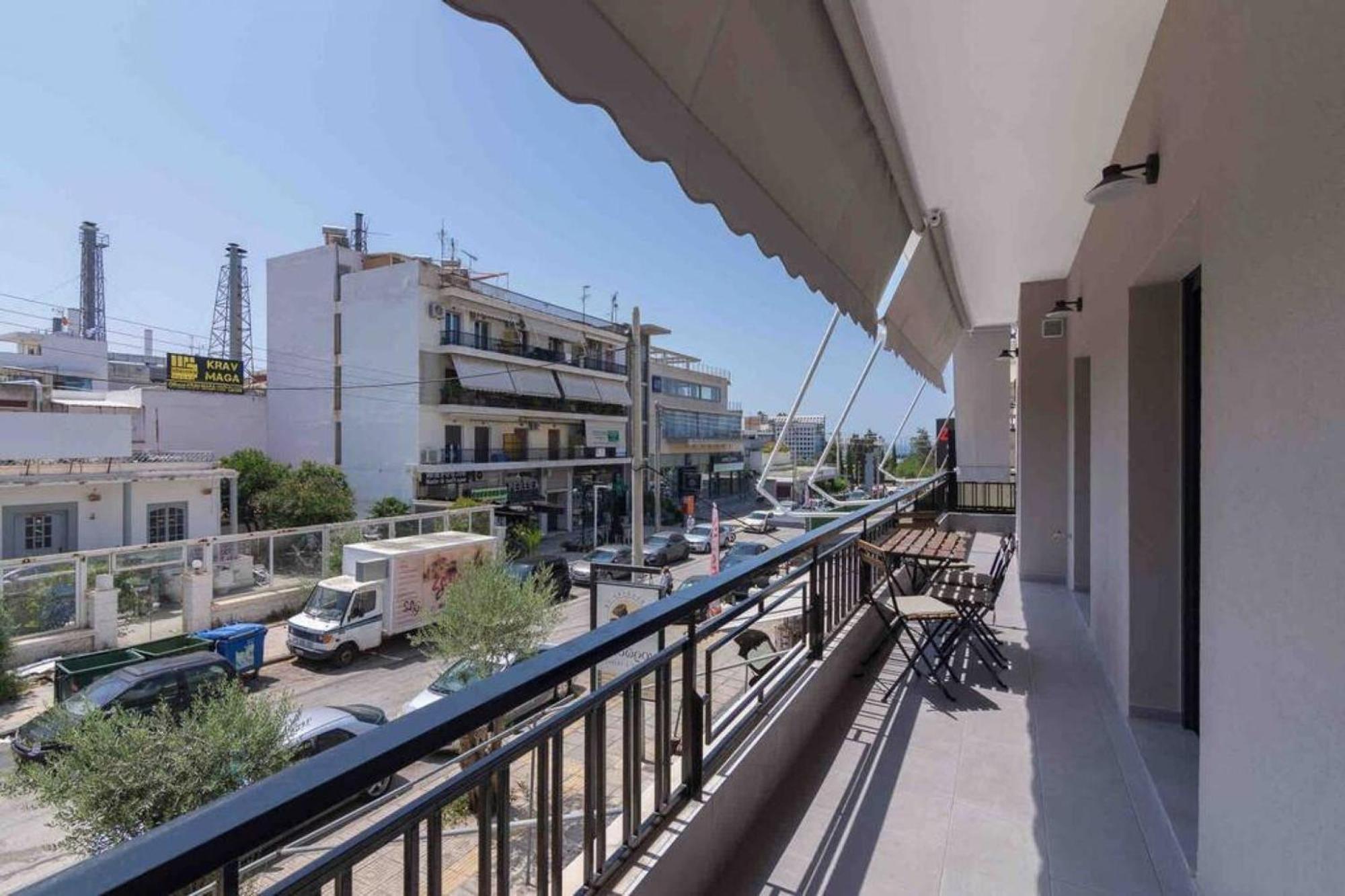 Blue Pearl At Glufada Sea Side Apartment Athens Ngoại thất bức ảnh