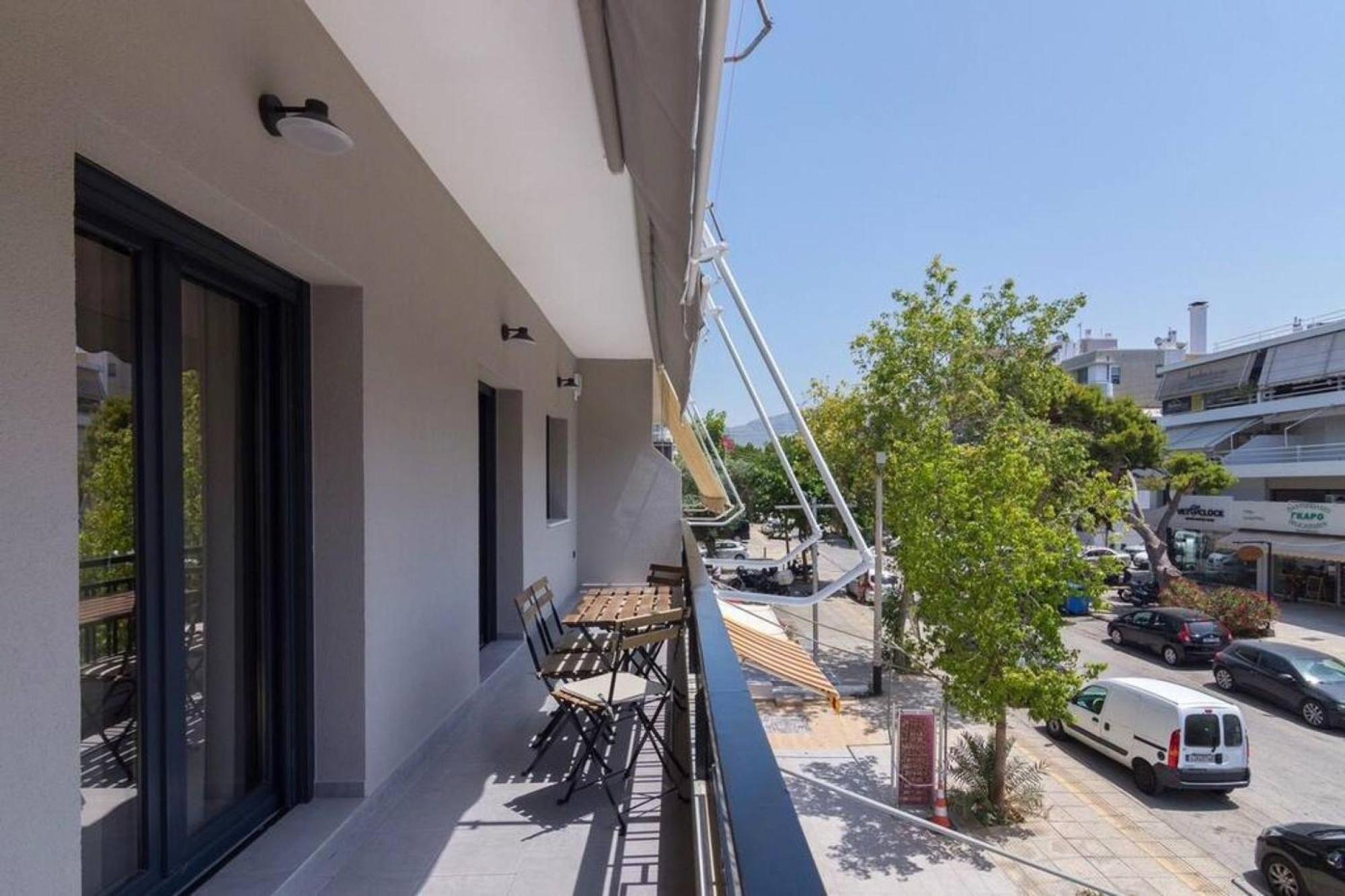 Blue Pearl At Glufada Sea Side Apartment Athens Ngoại thất bức ảnh